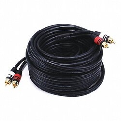 Grainger A/V Cable 2 RCA M/M 35ft