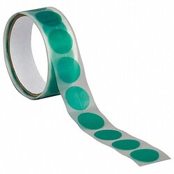 Grainger&nbsp;Film Tape 1 in dia Green 3.3 mil PK100