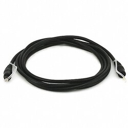 Grainger&nbsp;A/V Cable Toslink/Mini Toslink M/M 6ft