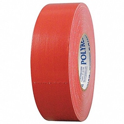 Grainger Duct Tape Red 1 7/8 in x 60 yd 12 mil, Quantity: Each of 1