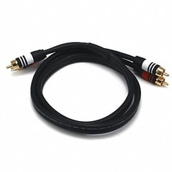 Grainger A/V Cable 2 RCA M/M 3ft