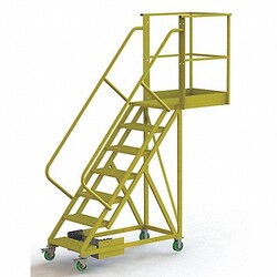 Grainger Rollng Ldr Unasmbld Hndrl Platfm 70 In H