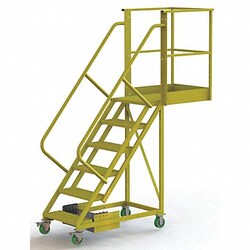 Grainger Rollng Ldr Unasmbld Hndrl Platfm 60 In H
