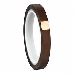 Grainger Elec Tape 15 ft Lx3/8 in W 3 mil Amber