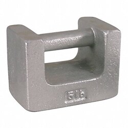 Grainger&nbsp;Weight Grip Hndle 5lb Cast Iron Class 7