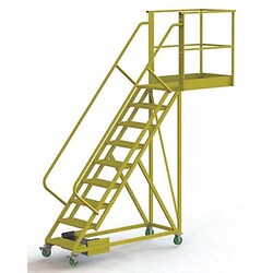Grainger Rollng Ldr Unasmbld Hndrl Platfm 90 In H