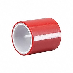 Grainger&nbsp;Film Tape 1 7/8 in x 5 yd Red 1.5 mil