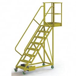 Grainger Rollng Ldr Unasmbld Hndrl Platfm 80 In H
