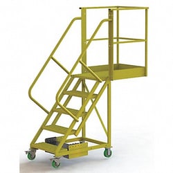 Grainger Rollng Ldr Unasmbld Hndrl Platfm 50 In H