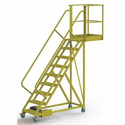Grainger Rollng Ldr Unasmbld Hndrl Platfm 90 In H