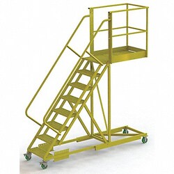 Grainger Rollng Ldr Unasmbld Hndrl Platfm 80 In H