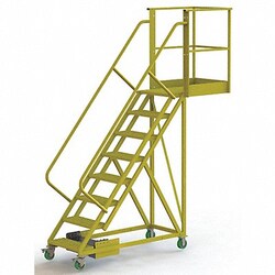 Grainger Rollng Ldr Unasmbld Hndrl Platfm 80 In H