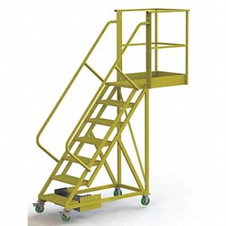 Grainger Rollng Ldr Unasmbld Hndrl Platfm 70 In H
