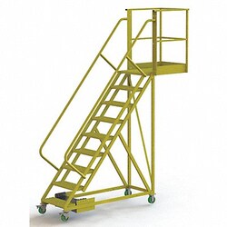 Grainger Rollng Ldr Unasmbld Hndrl Platfm 90 In H