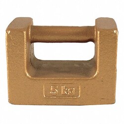 Grainger&nbsp;Weight Grip Handle 5kg Cast Iron Class 7