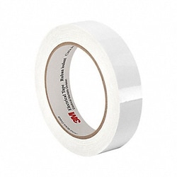 Grainger Elec Tape 216 ft Lx1/2 W 2.5 mil White