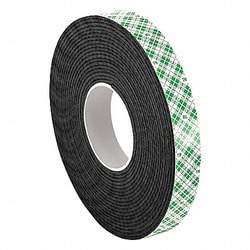 Grainger Double Sided Foam Tape 5 yd L 1/2 W