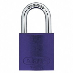 Grainger Lockout Padlock KA Purple 1-1/2 H PK12