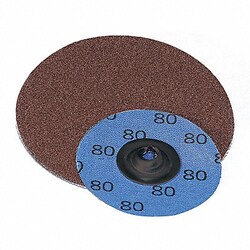 Grainger Coated QC Disc A/O 1 Type R Grit 180