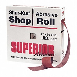 Grainger Shop Roll 1 x50 yd. A/O Grit Crocus