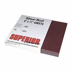Grainger&nbsp;Resin Cloth Sheets 9 x11 A/O Grit 500