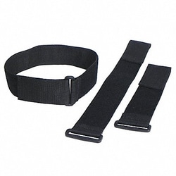Grainger Cinch Strap Black 2x18 PK10