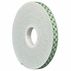 Grainger Double Sided Foam Tape 5 yd L 1/4 W