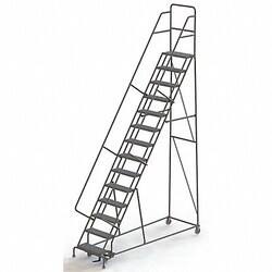 Grainger&nbsp;Rollng Ldr Unasmbld Hndrl Pltfm 140 In H