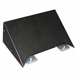 Grainger&nbsp;Entrance End Black Steel Ends