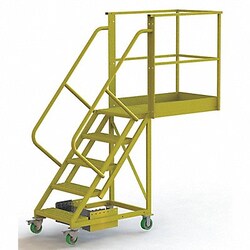 Grainger Rollng Ldr Unasmbld Hndrl Platfm 50 In H