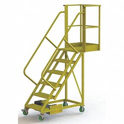 Grainger Rollng Ldr Unasmbld Hndrl Platfm 60 In H