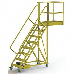 Grainger Rollng Ldr Unasmbld Hndrl Platfm 80 In H