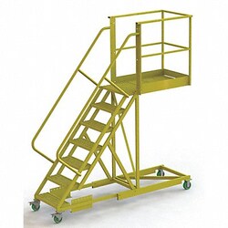Grainger Rollng Ldr Unasmbld Hndrl Platfm 70 In H