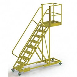 Grainger Rollng Ldr Unasmbld Hndrl Platfm 90 In H