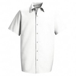Grainger Shrt Slv Wht 65 per PET/35 per Ctn 2XLT