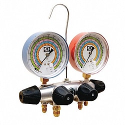 Grainger Manifold Gauge 4-Valve