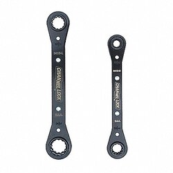 Grainger&nbsp;SAE Ratcheting Wrench Set 2 pcs.