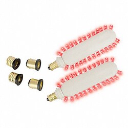 Grainger&nbsp;Exit Sign Retrofit Kit Red 2.8W LED