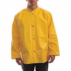 Grainger Non-Woven Poly Jacket Yellow 2XL