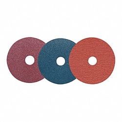 Grainger Fiber Disc A/O 4-1/2 Hole 7/8 Grit 50