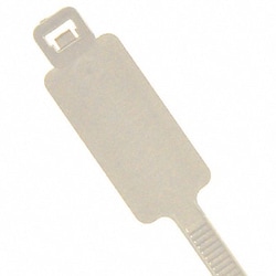 Grainger&nbsp;Cable Tie w ID Tag 8 in Natural PK1000