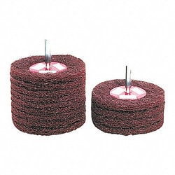 Grainger Satin Disc Wheel A/O Fine 3x2x1/4