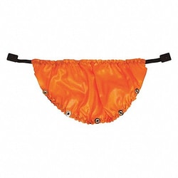 Grainger Hard Hat Visor Seal Nylon Orange PK10