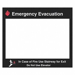 Grainger&nbsp;Fire Stairways Sign 15 x 17 In.