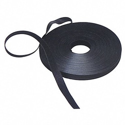 Grainger&nbsp;Hook-and-Loop Tie Roll 37 1/2 ft Black