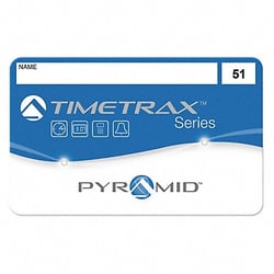 Grainger Swipe Card Blue/White PK50