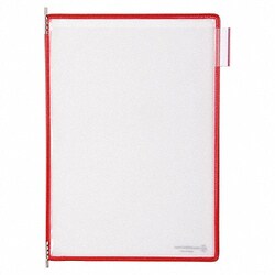 Grainger&nbsp;Pivoting Pockets Red PK10