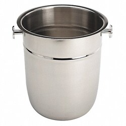 Grainger&nbsp;Wine Bucket 10 in H SS Silver