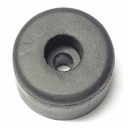 Grainger&nbsp;Bumper 11/16 in Black Rubber PK25