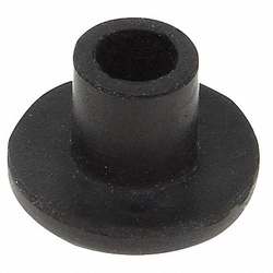 Grainger Bumper 3/4 in Black Rubber PK50